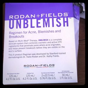 Rodan and Fields unblemished regimen new in box